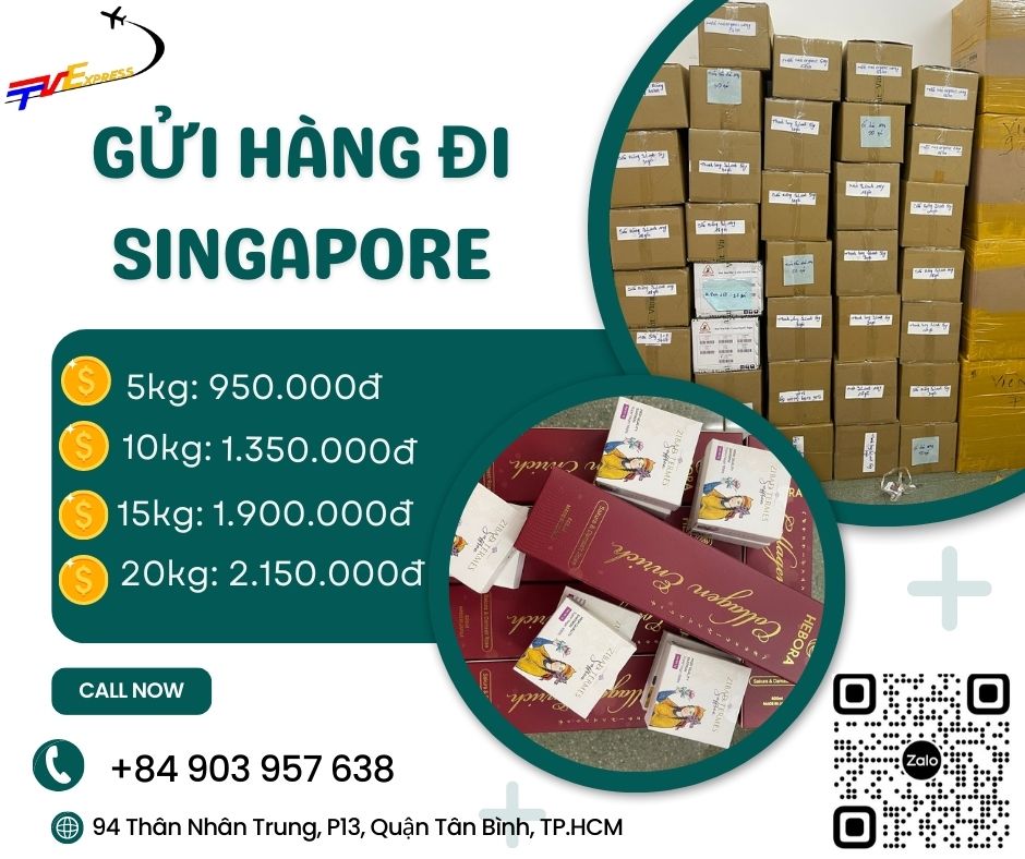 Gửi hàng đi Singapore